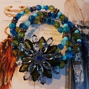 Periwinkle by Barlow Bracelet/Pin NWT